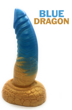 Load image into Gallery viewer, Blue Dragon - Fantasy Dildo - Silicone Dildo - Sex Toy - Adult Toy