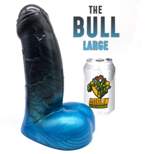 Load image into Gallery viewer, The BULL 8.6&quot; Large - Ultra Platinum Silicone Dildo