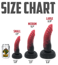 Load image into Gallery viewer, Red Dragon - Fantasy Dildo - Silicone Dildo - Sex Toy - Adult Toy