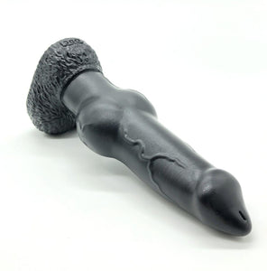 Carbon Black Hound Dildo - Fantasy Dildo - Sex Toy - Adult Toy