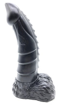 Load image into Gallery viewer, Carbon Black Krampus Dildo - Fantasy Dildo - Sex Toy - Adult Toy