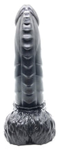Load image into Gallery viewer, Carbon Black Krampus Dildo - Fantasy Dildo - Sex Toy - Adult Toy