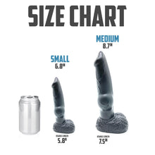 Load image into Gallery viewer, Carbon Black Hound Dildo - Fantasy Dildo - Sex Toy - Adult Toy