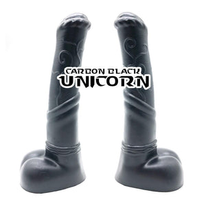 Carbon Black Unicorn Dildo - Fantasy Dildo - Sex Toy - Adult Toy