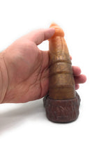 Load image into Gallery viewer, Customize Krampus - Ultra Platinum Silicone Dildo