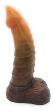 Load image into Gallery viewer, Krampus 7.5&quot; (Small) - Ultra Platinum Silicone Dildo