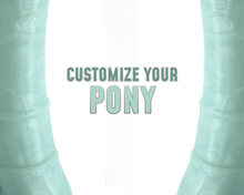 Load image into Gallery viewer, Customize Your Pony - Ultra Platinum Silicone Dildo